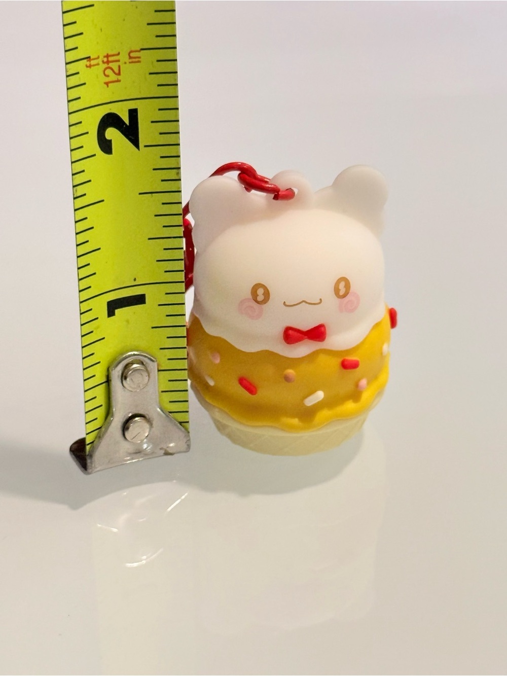 Sanrio Hanamaru Obake Marumaru I Love Sweets Ice Cream Keychain Japan Kawaii - Picture 7 of 8